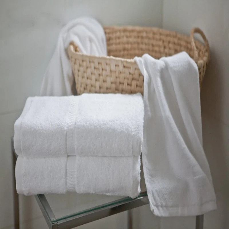 High Quality White Customer Hotel Pool Towels 50 Pieces,Hotel Towel