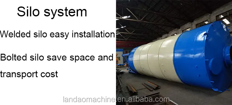 Sand Precast Concrete Plant Equipment 35m3/h 35 CBM Mini Concrete Batching Plant