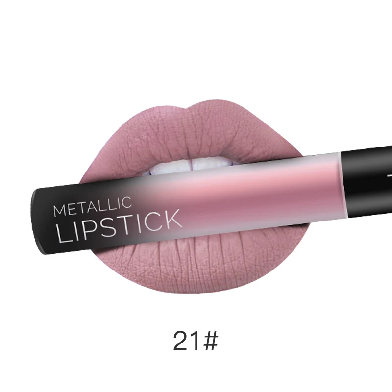 

Cosmetics Liquid Matte Lipstick With Private Label, 25 colors