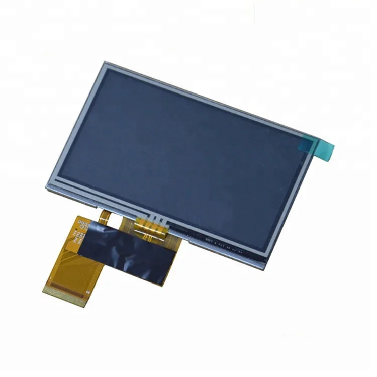 

Small Tianma 4.3 inch TFT LCD Module for GPS and MP3 TM043NBH02-40 with 480x272 and resistance touch screen
