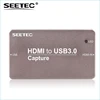 Low price fit longer recordings hdmi video capture card for video editing HTU3.0