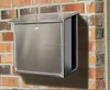 Modern customized OEM outdoor wall mounted waterproof stainless steel mailbox
