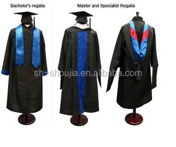 what to wear with black cap and gown