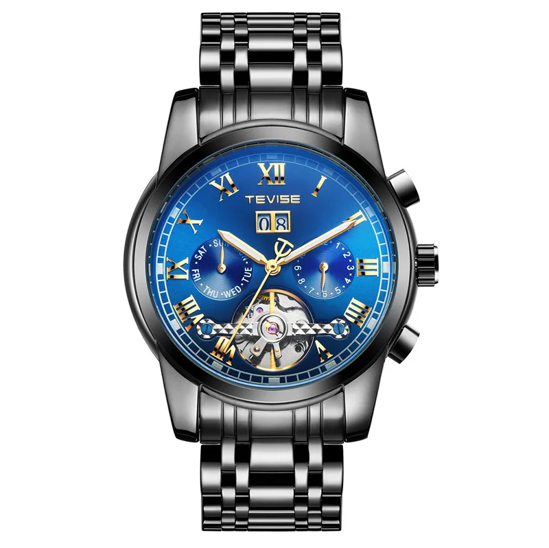 

Chinese Tevise custom logo mechanical automatic original watches