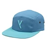 wholesale custom made blank plain 5 panel cap/hat design your own 5 panel camp cap/hat