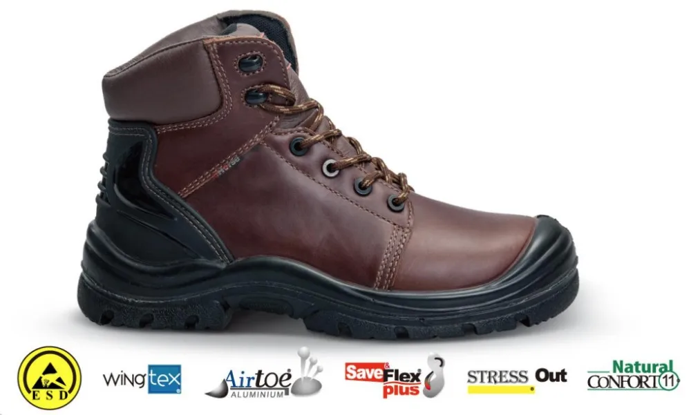 High Quality Industrial Steel Toe Cap Safety Shoes Sb Sbp S1 S1p S2 S3 Safety Shoes Oil