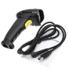 Hand-held Wired Laser Barcode Reader 300 Scans/sec Store 5000 Barcodes USB Barcode Scanners