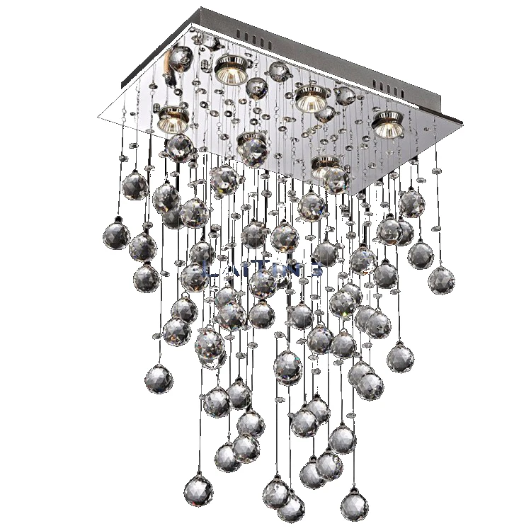 

Modern Hotel Italian Raindrop Crystal Chandelier Light
