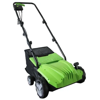 electric lawn rake