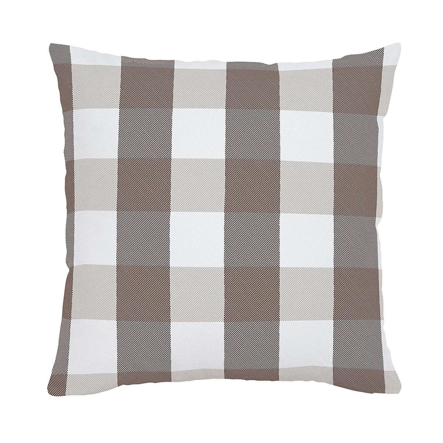 Hotels You Can Be 18 To Check Into Find Get Quotations Carousel Designs Mocha Buffalo Check Throw Pillow 18 Inch Square Size