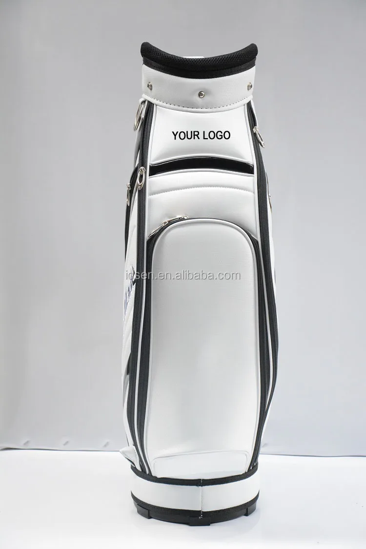 
Hot sale brand custom leather made golf bag stand for men 