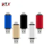 3 in 1 otg metal usb flash drive 16gb type c pendrive usb 3.0 flash memory storage usb key customize logo