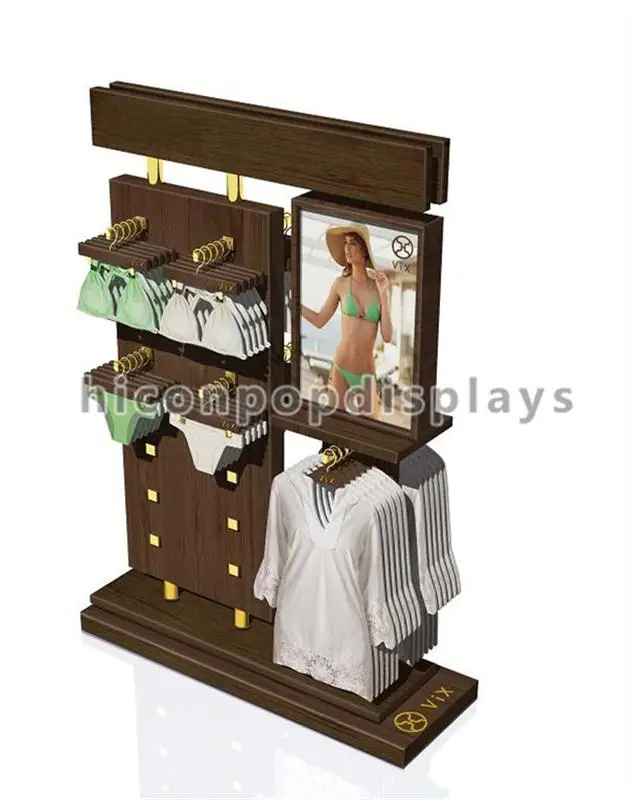 Mall Boutique Lingerie Store Display Rack, 3 Tier Double Row Bra Shorts  Socks Display Rack Retail Store Display Rack, Easy Assemble Floor Stand Lingerie  Display Rack for Malls, Showroom : : Home