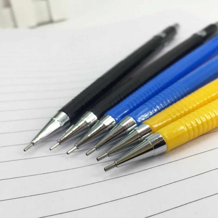Free Sample Metal Plastic 2mm Lead Mechanical Pencil With Eraser Buy