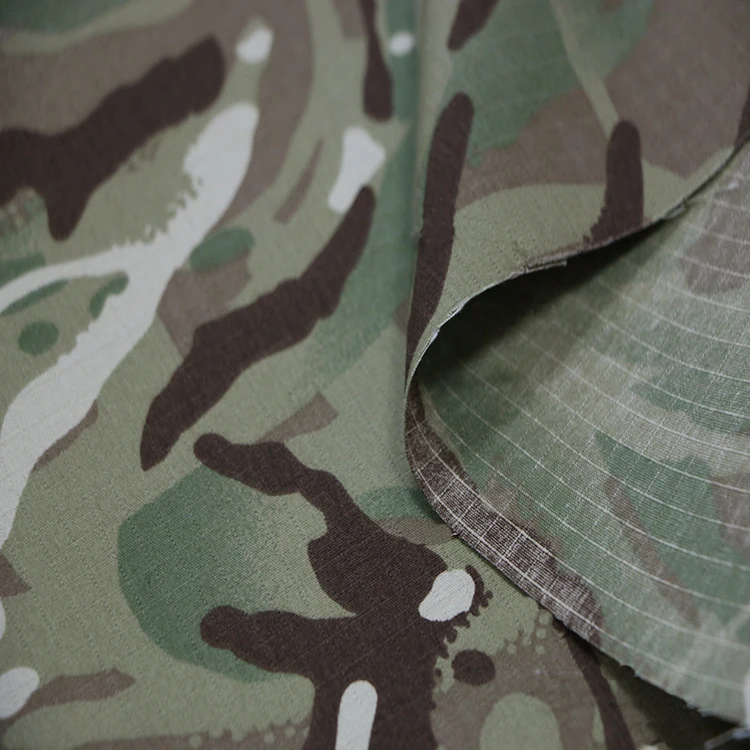 Cvc 50/50 Cp Military Multicam Camouflage Fabric Fo Uniform - Buy ...