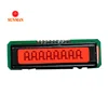 Red backlight 3v fstn positive transflective spi character 8x1 single line lcd module