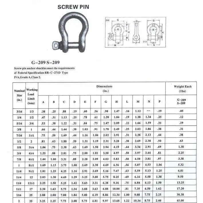 Stainless Steel Shackle/d Type Shackle - Buy Galvanized D Shackles ...