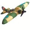 Spitfire Inflatable Plane Toys Pool Floating Ride On Toy For Summer
