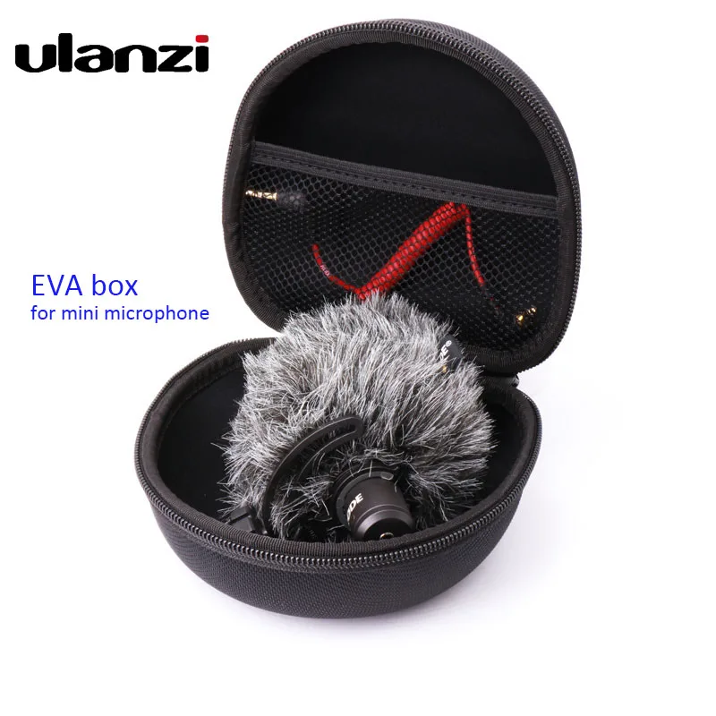 

Portable Protective Hard Cover Box EVA case for RODE Microphone, Black