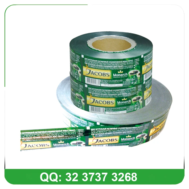 Aluminum foil Coffee Packaging Roll Film