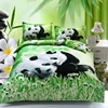 Baby panda bed large 3d four-piece three-dimensional handmade Indian Embroidery Bed Sheets, Indian Embroidery Bedspread BS47