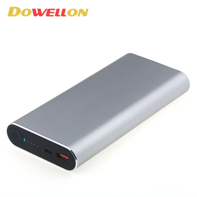 

New products 65W 20000mAh USB PD POWER BANK TYPE C QC3.0 FAST CHARGING FOR ThinkPad X1 Carbon for Macbook Pro, Black;silver