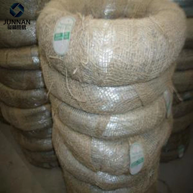 
High Quality Wholesale 20# Galvanized Iron Wire for Nail Making for Hexagonal Netting Mesh Rolls Plaster Galvanized Wire 