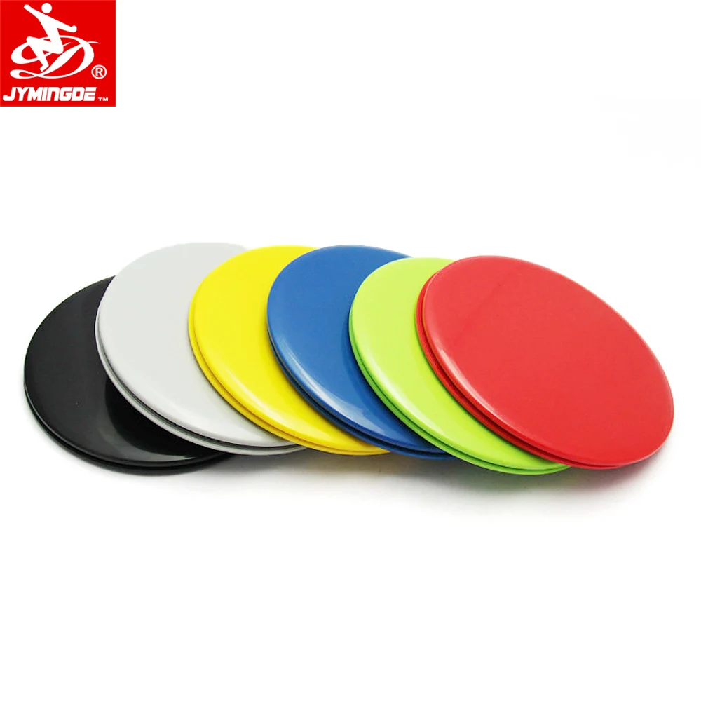 

JYMINGDE colorful gliding discs core sliders for use on all surfaces, Black;red;blue or customized color