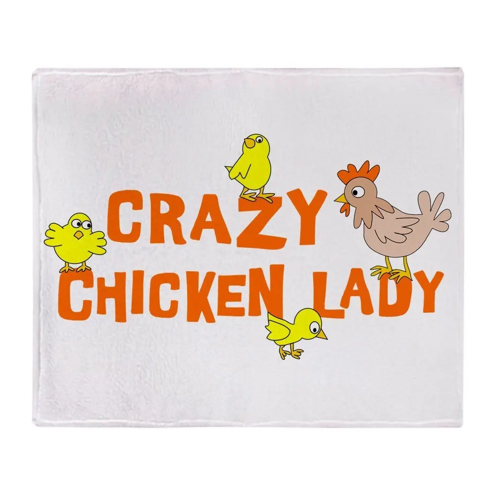 Alcea Rosea Embroidered Adorable Chicken Flannel Yellow Or Pink Baby Blanket Pink