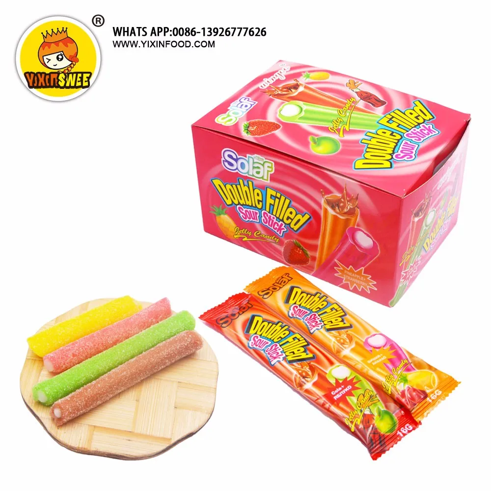 Halal Double Filled Sour Licorice Chew Candy Wholesale - Buy Licorice ...