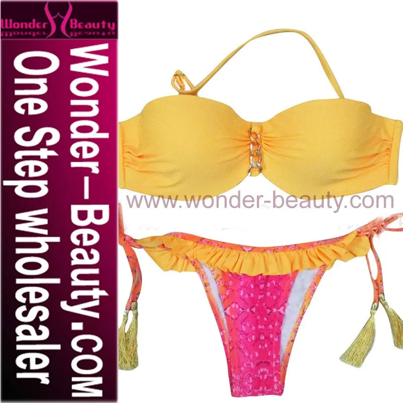 high quality rhinestone bikini connector  for women 
