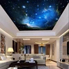 ZHIHAI Customized Stretch Film False Ceiling Designs for Shops Outer Space UV Print PVC 3D Open Ceiling Design