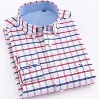 

Plaid Shirt Men Long Sleeve Shirt For Men Fancy Design Men Shirt