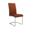kitchen chair red leather upholstered wing back dining chair leather