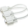 2 in 1 vga cable one male to two female