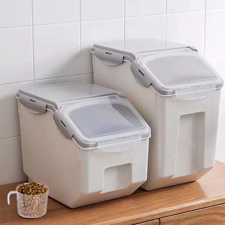 

Dog Food Storage Bin on Wheels Dog Cat Pet Decorative Plastic Pet Bowls & Feeders Caterers & Canteens,e-commerce Stores 5-7 Days