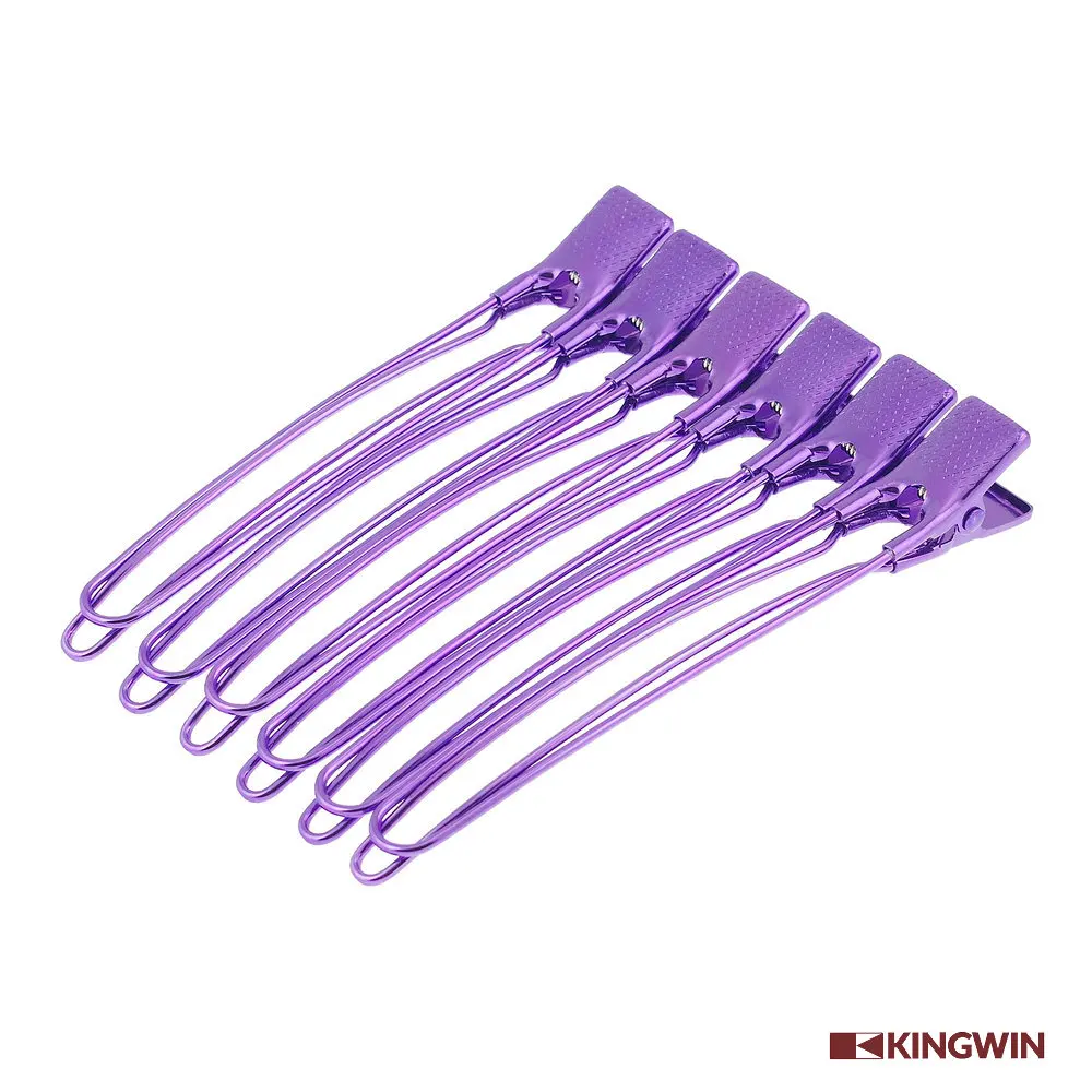 Factory Wholesale Metal Hair Clips Ladies' Fancy Custom Black Metal