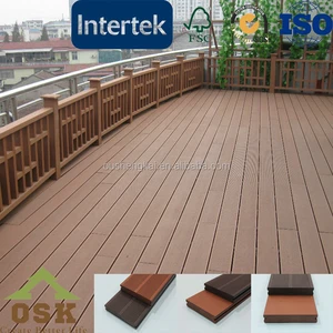 Engineered Solid Tech Wood Decking Exterior Plastic