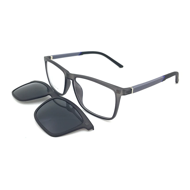 

Clip-on TR90 Frame Sunglasses Polarized Unisex Anti-Glare Driving Glasses With Flip Up for Prescription Glasses