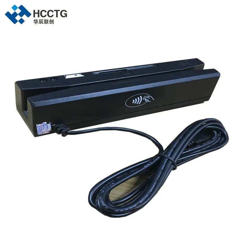 3 tracks 13.56 MHz Multi MSR USB IC Chip Smart Card Reader HCC110