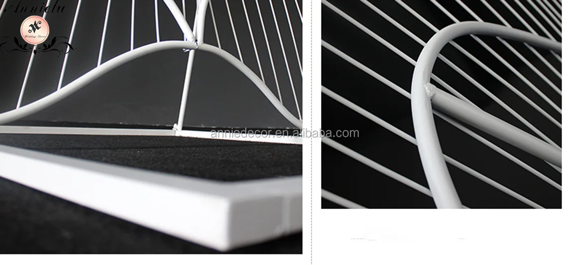 Wedding Party Decoration Backdrop, Newly-design LED Light Rose Shaped Iron Backdrop