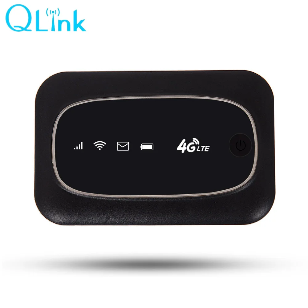

Qualcomm chip 4G WiFi LTE Download 300M Mobile Router M7 mifis, White/black