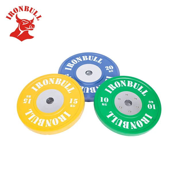 
Ironbull IWF standard competition Bumper Plates 