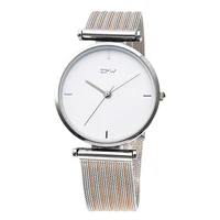 

Mesh Band Silver Stainless Steel Wrist Fancy Lady Watch Women Watches