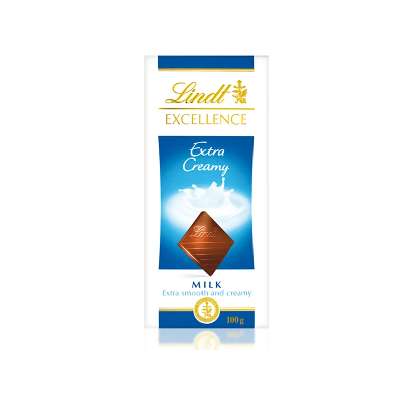 
LINDT EXCELLENCE EXTRA CREAMY MILK 