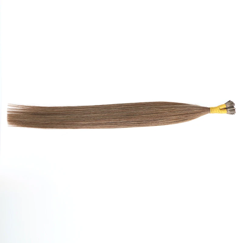 

real hair straight 10 colors 16"-22" good quality remy stick hair extensions, In stock color: 1,1b,2,4,6,8,18,27,613,60. other colors can customize