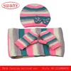 fashion 100%acrylic kids scarf gloves and hat