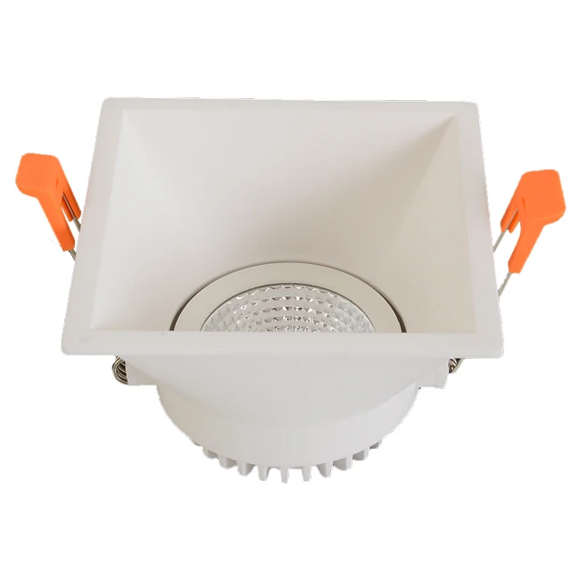 Berdis anti glare led downlight COB adjustable spotlight slim radiator ceiling light for housing
