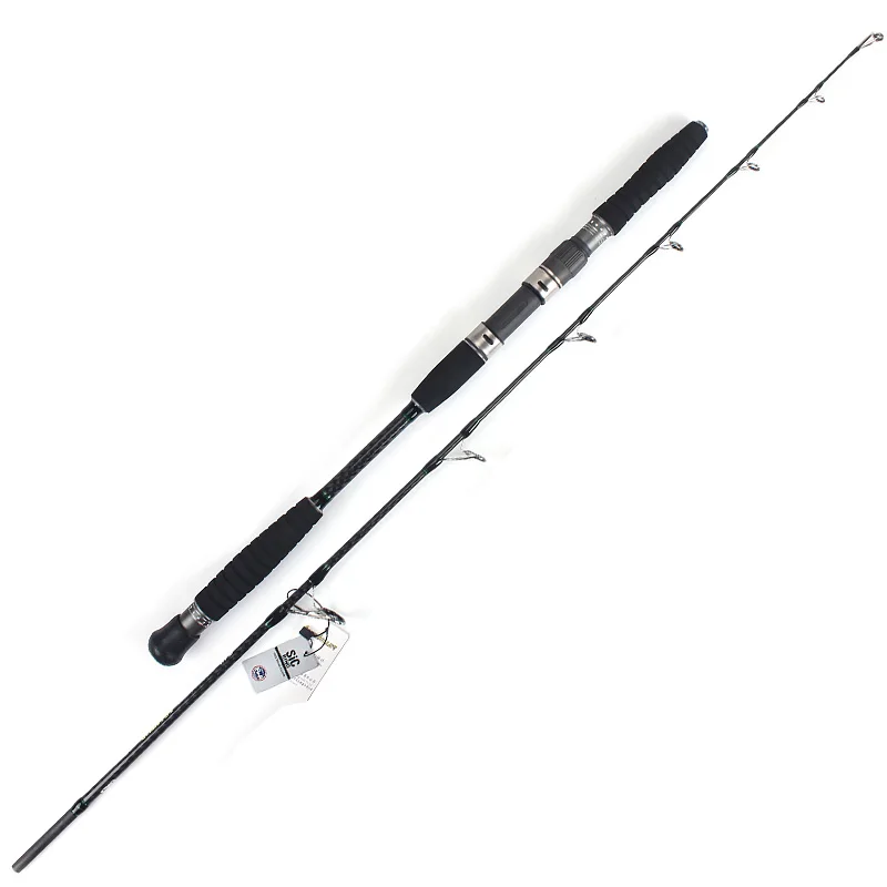 

Carbon jig ultra light casting spinning rod fishing 2.7m 2 section fish