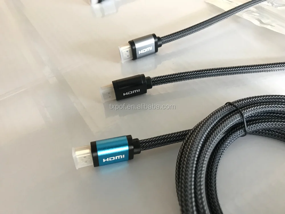 6 feet 5m hdmi cord 3d 4k18gbps with ethernet hdmi braided cable - ANKUX.COM